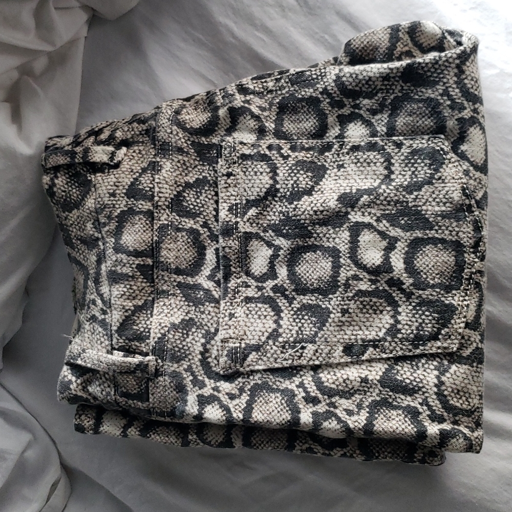 Good American Snake Pant Skinny High Waist